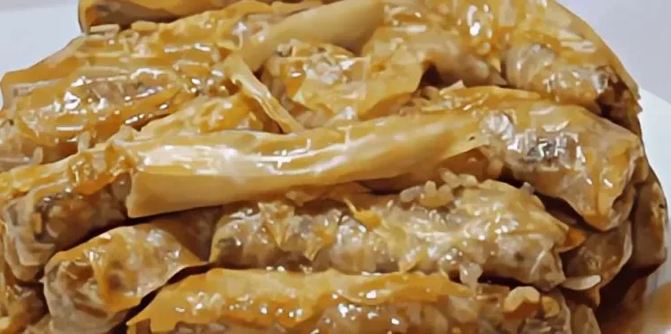 طريقة عمل الملفوف التركي