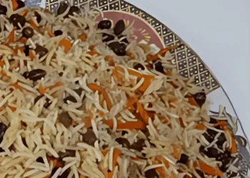 طريقة عمل أرز أوزبكي بخاري