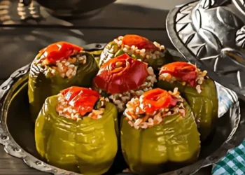 طريقة عمل محشي الفليفلة على الطريقة التركية