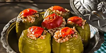 طريقة عمل محشي الفليفلة على الطريقة التركية