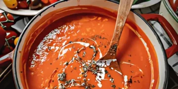 طريقة عمل شوربة الطماطم