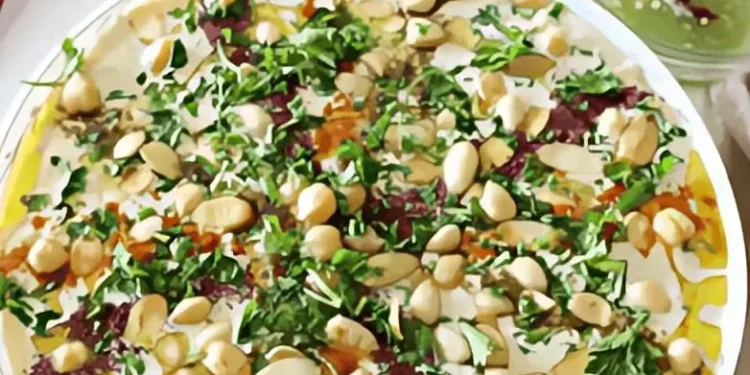 طريقة عمل فتة الحمص