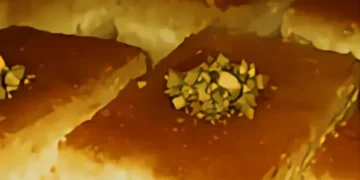 طريقة عمل البسبوسة بالقشطة