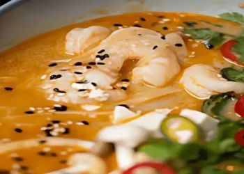 طريقة عمل شوربة الجمبري بطعم ألذ من المطاعم